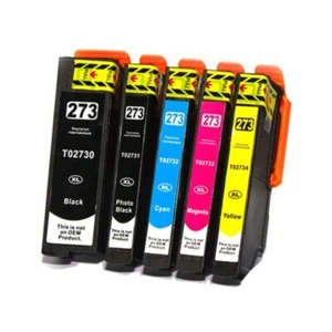 5x Non-OEM 273XL 273 Ink Cartridge for Epson XP600 XP700 XP620 XP520 XP510 XP610 - Picture 1 of 6