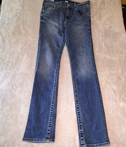 True Religion Rocco Relaxed Skinny gerades Bein Baumwollmischung Größe 33, W33 x L33 - Bild 1 von 17