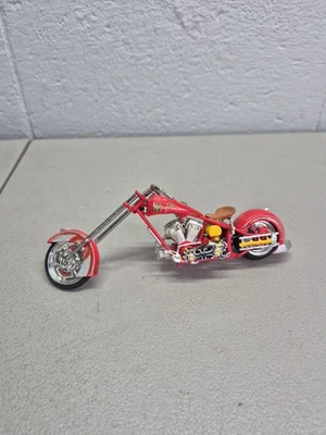 Bicicleta de bomberos Orange County Choppers American Chopper la serie fundición a presión escala 1:18 Foto 1 de 4