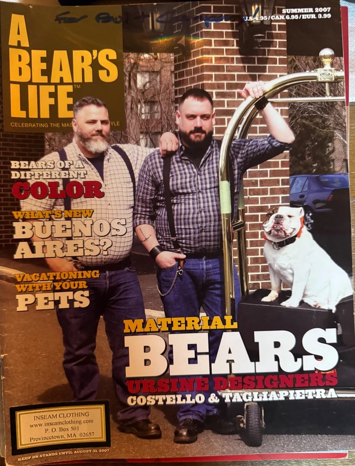 A BEAR'S LIFE MAGAZINE SUMMER 2007 GAY INTEREST Excellent Condition RARE! - Image 1 of 1