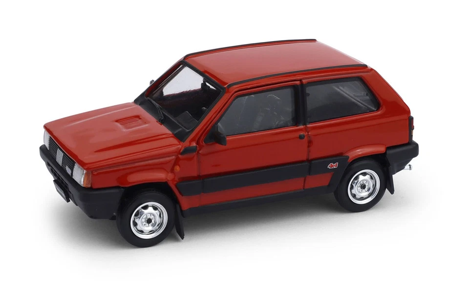 Brumm R61303 1/43 Fiat Panda 4X4 1986 Siamese Rosso Modellino Auto