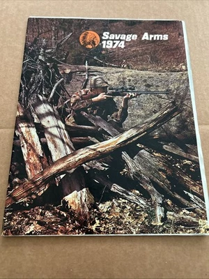 1974  SAVAGE ARMS FIREARMS CATALOG - Image 1 of 4