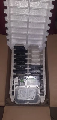 20 HDD da 3,5"  smontati da pc-dvr-nas :tutti da testare  - Immagine 1 di 4