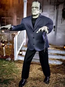 New Officially Licensed Universal Frankenstein Animatronic Halloween Decoration - Picture 1 of 6