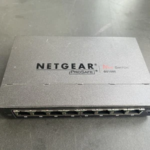 Netgear ProSafe GS108E Plus Gigabit 8 Port Switch - Bild 1 von 5