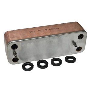 Baxi 720852601 720790201 Platinum 2 Combi 28GA 33GA Plate Heat Exchanger(20P) - Picture 1 of 7