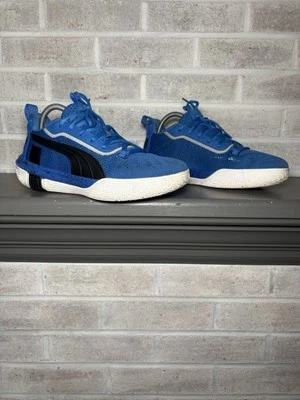 Zapatillas deportivas Puma Legacy bajas azules con cordones 193818-04 niños talla 7c Foto 1 de 4