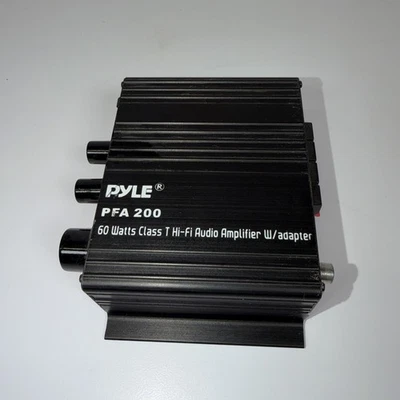 Pyle PFA200 Tiny Class T Amplifier 60 Watts Stereo Replacement Unit Only - Image 1 of 4