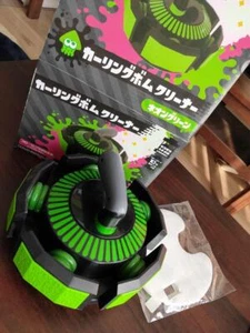 splatoon 2 curling bomb cleaner green taito - Picture 1 of 10