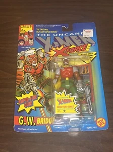 VTG 1992 G.W. BRIDGE X-FORCE ACTION FIGURE TOY BIZ NEW SEALED X-MEN MARVEL - Picture 1 of 8