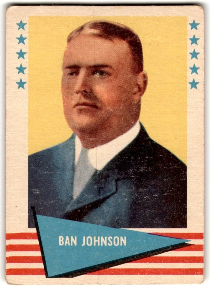 1961 Fleer Baseball Greats Ban Johnson #48 - Image 1 of 2