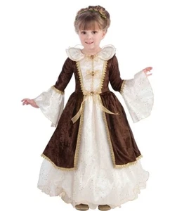 Princess - Pretty Maiden - Brown - Costume - Child - Small 4-6 - Picture 1 of 1