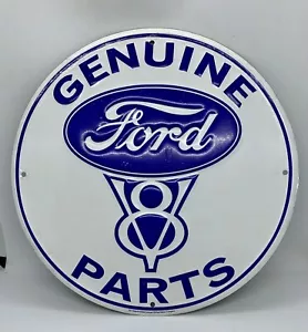 Ford Genuine V8 Parts Tin sign - Picture 1 of 3