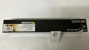 X950X2YG Lexmark Toner Yellow for X950 X952 X954 Series New - Zdjęcie 1 z 1
