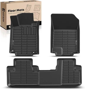 Automotive All Weather Floor Mats Compatible with Honda CR-V 2012 2013 2014 2015 - Picture 1 of 10