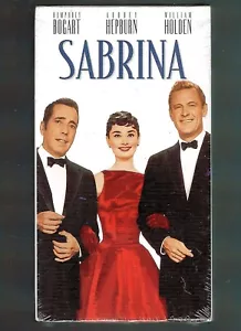 Sabrina Humphrey Bogart Audrey Hepburn William Holden VHS Factory Sealed - Picture 1 of 2