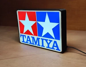 Tamiya Model Kit RC Led Sign - Light Box Wall Decor LED Display - Size 22x14.5cm - Picture 1 of 8