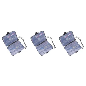 3 stücke Tragbare Angelzubehör Set Kunststoff Lagerung Mini Utility - Bild 1 von 12