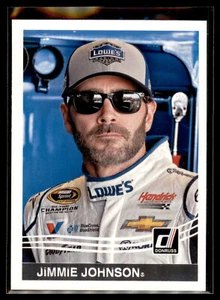 Donruss Racing NASCAR 2017 conjunto base 1984 variación retro #139 Jimmie Johnson SP - Imagen 1 de 2