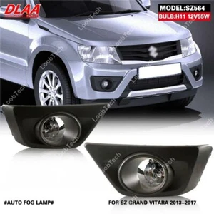 For Suzuki Grand Vitara 13-17 Fog Light Bumper Frame Cover Daytime Running Light - Imagen 1 de 8