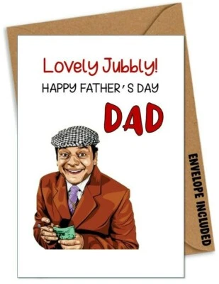 WACKY CARDS Funny Dell Boy Father's Day Card Only Fools and Horses Dad Daddy Grandad / LL