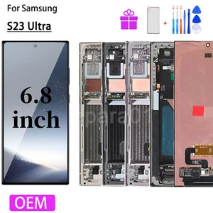 FABRICANTE DE EQUIPOS ORIGINALES OLED para Samsung Galaxy S23 Ultra S918B/E/U Pantalla LCD Repuesto - Imagen 1 de 26