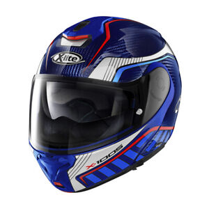 Modular Helmets X-Lite X-1005 Ultra Carbon Cheyenne N-Com (20 Carbon Tinto Blue)