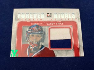 Carey Price In Between The Pipes JerseyCard 2015/2016 ING Green Vault NM MT