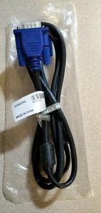 Qty. 2 - New 5 Ft. VGA / SVGA 15 Pin Cable Wire, Computer Monitor, Male = Male - Picture 1 of 3