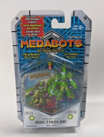 2001 Hasbro Medabots Multikolor Action Figure Robot Carded Cover