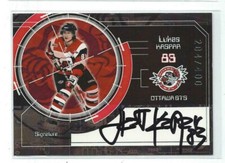 Lukas Haspar 2005/06 Extreme OHL Authentic Autograph Card #83 204/400