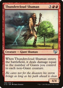 1x Thundercloud Shaman - NM - Commander set - SPARROW MAGIC - Picture 1 of 1