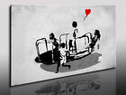 Fotoleinwand24 Bild auf Leinwand Banksy art Kunstdrucke Wandbilder Poster N-23 