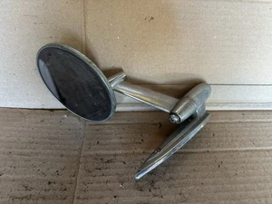 Vintage 50’s-60’s Yankee Metal Atomic Rear View Side Mirror Left Right OEM -B30 - Picture 1 of 6