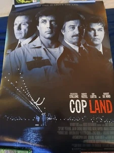 COP LAND MOVIE POSTER 2 Sided ORIGINAL ROLLED 27x40 SYLVESTER STALLONE DAMAGED - Picture 1 of 6