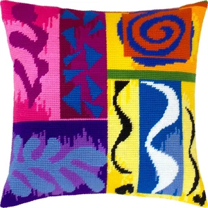 Hágalo usted mismo Kit de Almohada de Punta de Aguja/Tapiz "Bestias del Mar" 16x16 in/40x40 cm - Imagen 1 de 4