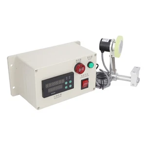 Digital Yard Meter Counter With Spring Bracket 6 Digit Roller Cable Wheel Le HLF - Picture 1 of 12