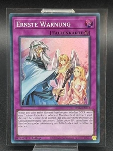 Ernste Warnung Yu-Gi-Oh TCG Karte RA02-DE078 Deutsch Ultra Rare - Bild 1 von 6
