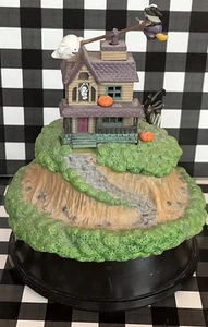 1980’s ENESCO Halloween Musical Haunted House Funeral March Music Box~WORKS - Picture 1 of 21