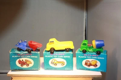 Copias de plástico 26A, 40A y 60A Matchbox Hong Kong arco azul como nuevas en caja Foto 1 de 4