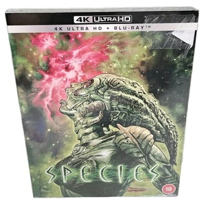 Species (1995) 4K Ultra HD + Blu-ray Limited Edition Packaging 2025 Release New  - Bild 1 von 3