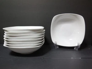 Set of 9 FITZ & FLOYD GOURMET 7" Square Cereal Bowls (CR026) - Picture 1 of 3