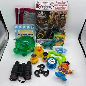 Giocattolo Lotto 15 Articoli Calza Natale Compleanno Festa Bomboniere Gomma Anatre Fidget - Foto 1 di 9