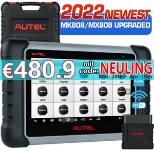 2023 Autel MK808BT KFZ Diagnosegerät Auto OBD2 Scanner ALLE SYSTEM Upgrade MK808 - Bild 1 von 19
