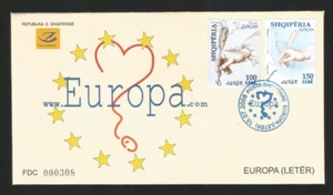 Albania 2008 FDC EUROPA Europe Letter - Picture 1 of 1
