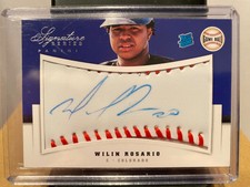 2012 Panini Sig. Series Rookies Game Ball Signatures #149 Wilin Rosaro 224/299