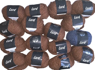 800 g  *LORD*  LANA  GROSSA - SEIDE +  MERINOwolle + Polyamid - Bild 1 von 3