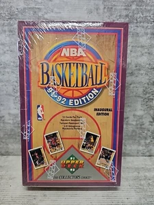 NBA Basketball Upper Deck 91-92 sealed box 36 pack NOS Trading Cards (A) - Picture 1 of 4