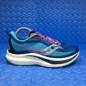 Saucony Endorphin Speed 2 Womens Running Shoes Blue Athletic Sneakers Size 11