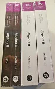 Carnegie 2022 Mathbook Algebra 2 Teacher Implementation Guide & Student Set New - Picture 1 of 5